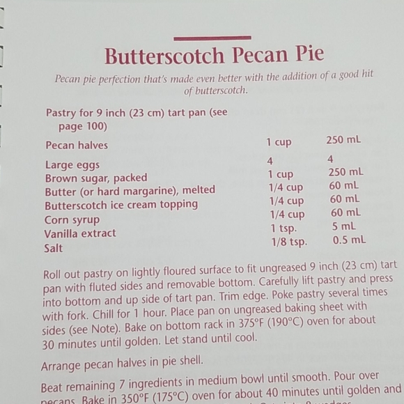 Company's Coming Delicious Desserts Book - Picture 6 of 8